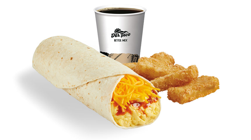 EGG & CHEESE BREAKFAST BURRITO MEAL
