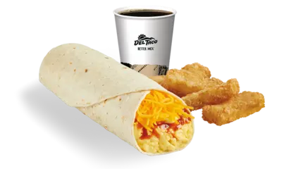 EGG & CHEESE BREAKFAST BURRITO MEAL