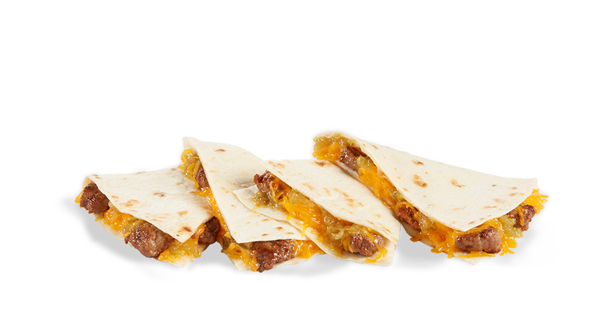 CARNE ASADA STEAK CHEDDAR QUESADILLA