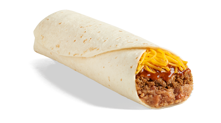 Del Combo Beef & Bean Burrito