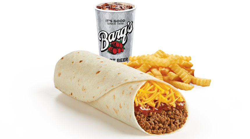  Del Beef Burrito Meal