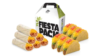 6 THE DEL TACOS & 6 BEAN & CHEESE BURRITOS