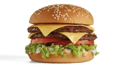 DOUBLE DEL CHEESE BURGER